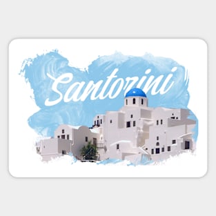 Santorini Magnet